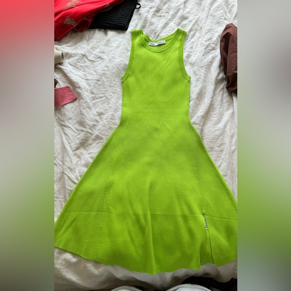 Zara rib knit dress 3390/100 - Picture 2 of 3
